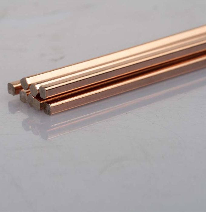 Phosphorous copper brazing square rod